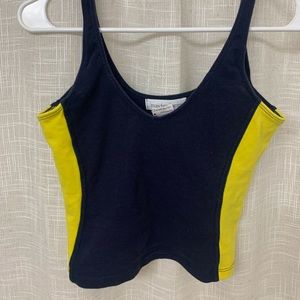 MAIDENFORM athletic shirt with built in bra